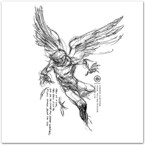 Tyrael Drawing Fallen Angel - Mens Angel Drawing (600x600), Png ...