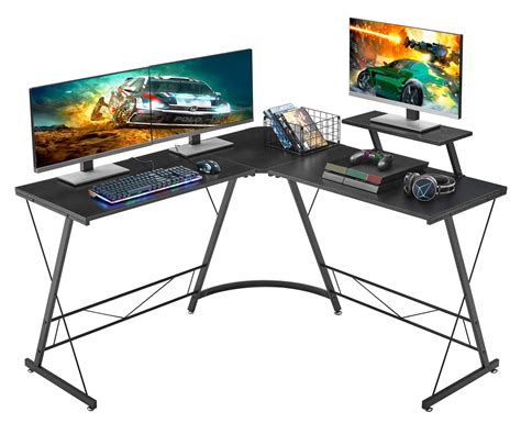 Buy Mr IRONSTONE L-Shaped Desk 50.8" Computer Corner Desk, Home Gaming Desk, Office Writing ...