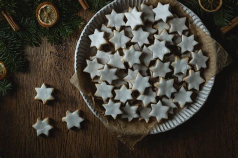 Zimtsterne: German Cinnamon Star Cookies | the Sunday Baker