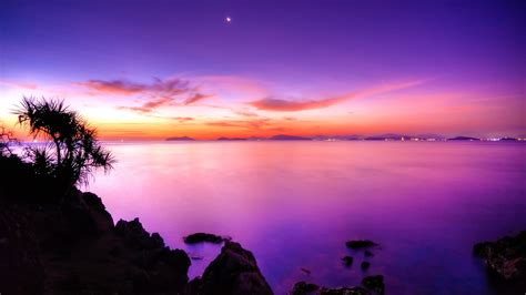 Sunset Moon Wallpapers | HD Wallpapers | ID #12209