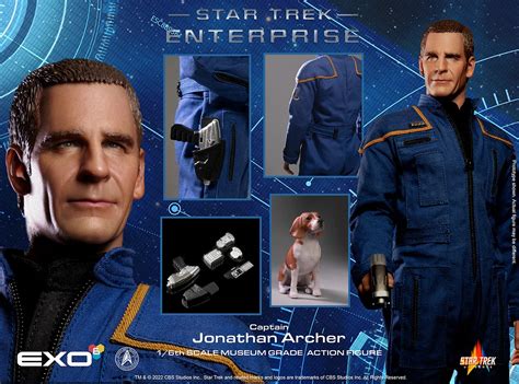 EXO-6 Launches STAR TREK: ENTERPRISE Character Crew with Captain Jonathan Archer — and His ...