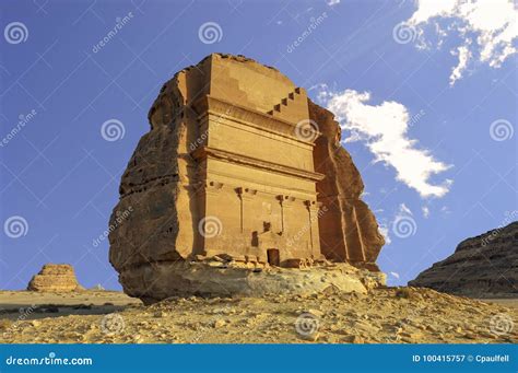 Mada`in Saleh stock image. Image of archeology, salih - 100415757