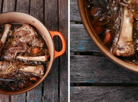 Slow food: Tamasin Day-Lewis's braised lamb shanks | Food, Braised lamb shanks, Slow food