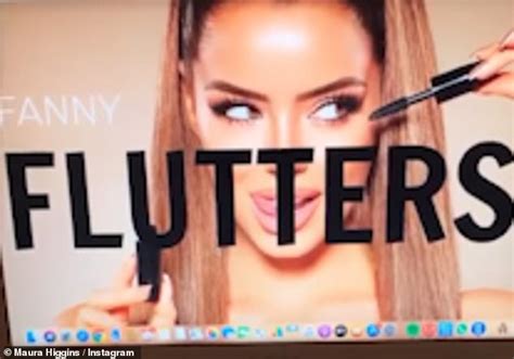 Love Island's Maura Higgins launches makeup line named FANNY FLUTTERS - WSTale.com