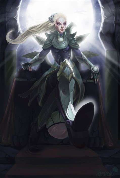 ArtStation - Diana, from League of Legends