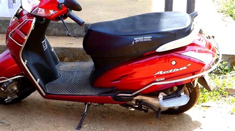 Honda Activa 3G Imperial Red Metallic Colour - YouTube