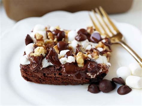 Rocky Road Brownies – Modern Honey