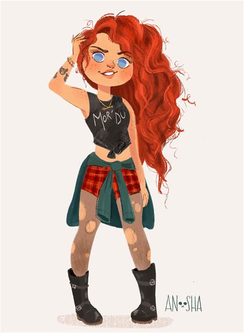 I Illustrated Disney Princesses As Modern Day Girls Living In The 21st Century | Bored Panda