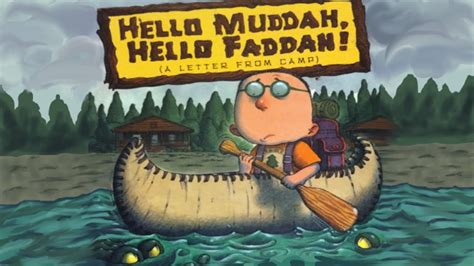 Hello Muddah, Hello Faddah! A Letter From Camp | Rhyming Funny Story - YouTube