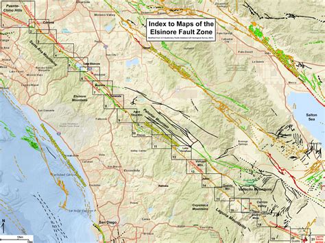 Elsinore Fault Zone, Southern California