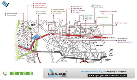 Dwarka Expressway Map