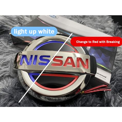 Nissan Dual Light Up Led Emblem | Free Shipping Worldwide