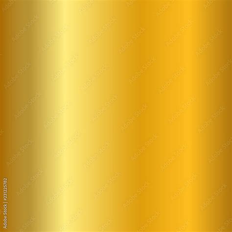 Gold gradient smooth texture. Empty golden metal background. Light metallic plate template ...