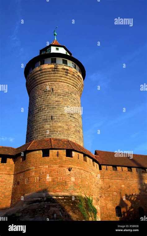 Sinwell Tower, Nuremberg Castle, Nuremberg, Bavaria, Germany Stock Photo - Alamy