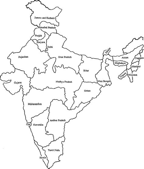 the map of india showing major cities