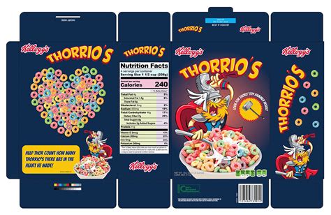 custom cereal box template - Thomas Nadeau