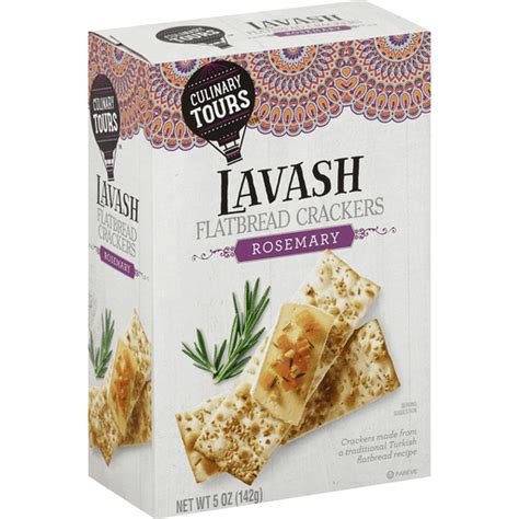 Culinary Tours Lavash, Flatbread Crackers, Rosemary | Shop | D'Agostino