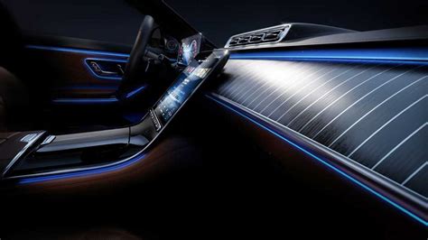 2021 Mercedes S-Class Interior Shines With New Ambient Lighting