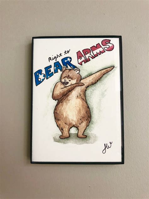 The Right to Bear Arms - Etsy