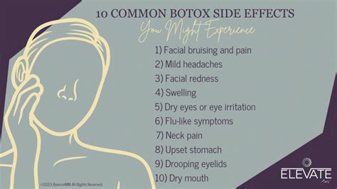 Top 10 BOTOX Side Effects and What to Do About Them