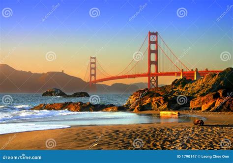 Baker Beach, San Francisco stock image. Image of water - 1790147