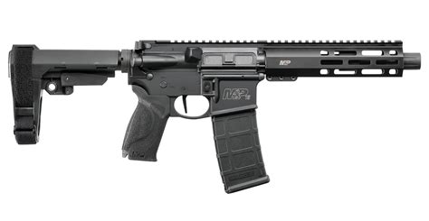 Smith & Wesson M&P-15 5.56mm NATO AR-Pistol with M-LOK Handguard (LE ...