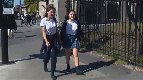 Villa Maria students say police should not blame sexual harassment on girls' uniforms | CTV News