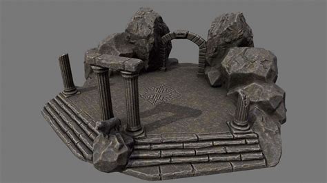 Temple - 3D Model by icekazim