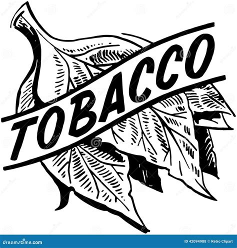 Tobacco stock vector. Illustration of tobacco, clip, clipart - 42094988