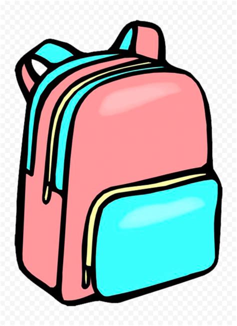 Red School Bag Clipart