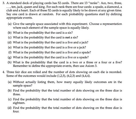 21+ Probability With A Deck Of Cards Worksheet Answers Pdf - NahidaEmalee