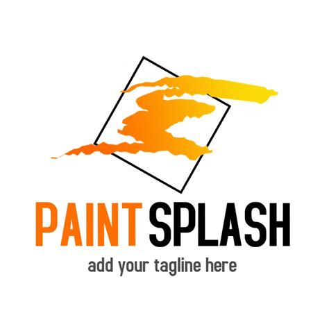 Copy of Paint splash logo | PosterMyWall