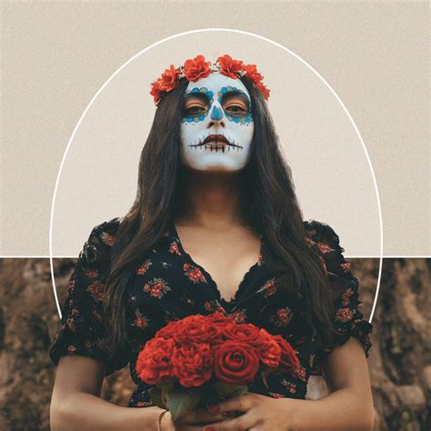 Traditional Día De Los Muertos Makeup Looks