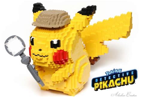 LEGO MOC of the Week - LEGO Pokemon Detective Pikachu - BrickUltra