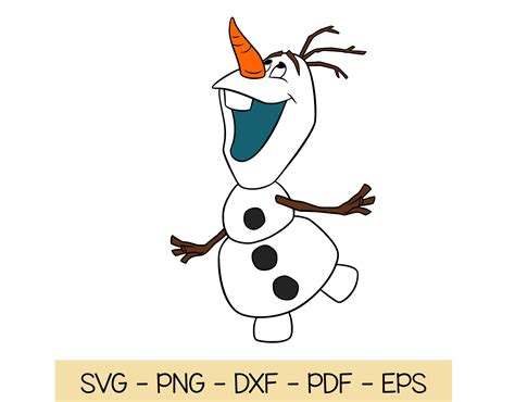 Olaf Frozen 2 SVG Disney Digital Download Cricut Silhouette | Etsy