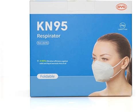 BYD KN95 Face Mask (20 Masks / 1000 Masks) – Elite Medical Accessories USA