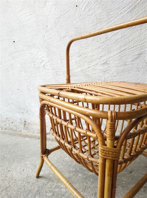 Rotan basket | Brocante Cafe Digital nostalgia