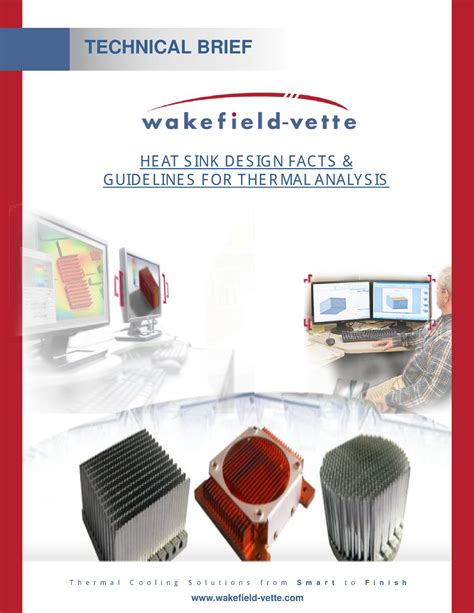 Heat sink design for thermal analysis - TECHNICAL BRIEF +( $7 6 ,1 ...