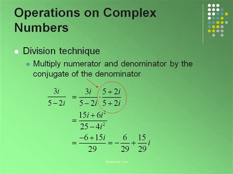 Complex Numbers - Presentation Mathematics