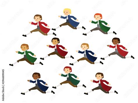 Ten Lords A Leaping Clipart People