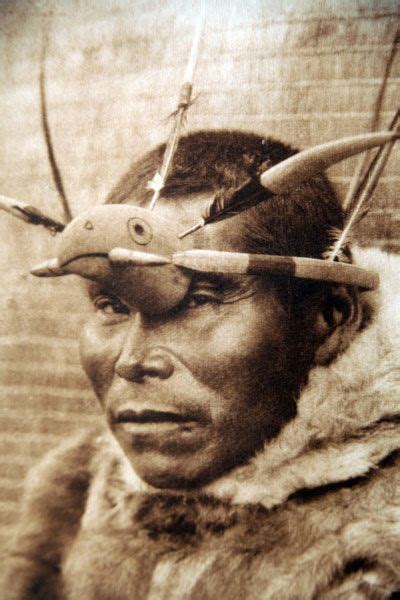 Yup'ik man of Nunivak Island, 1929 Native American Photos, Native ...