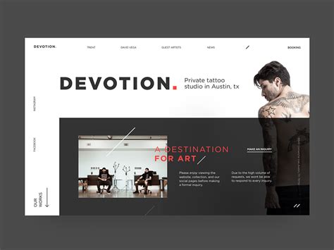 Devotion Tattoo. by Evgeny Ryzhakov on Dribbble