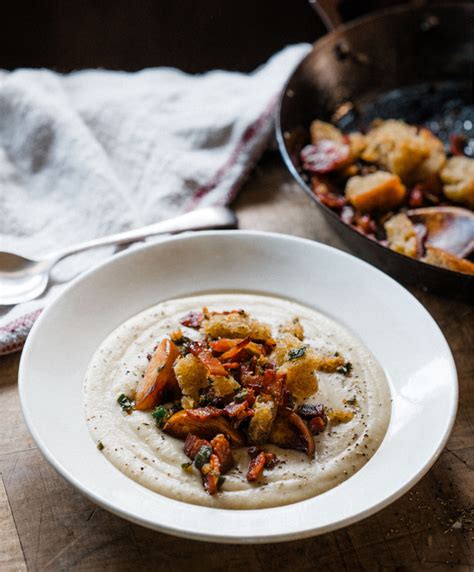 Apple & Celeriac Soup with Crispy Bacon Recipe | Pipers Farm