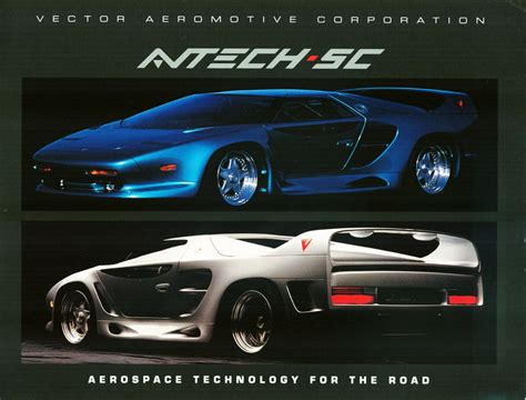 Vector Avtech WX-3 & WX-3R '1992 - GT Supreme