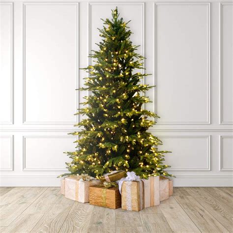 Martha Stewart Natural Pine Pre-Lit Artificial Christmas Tree » Petagadget