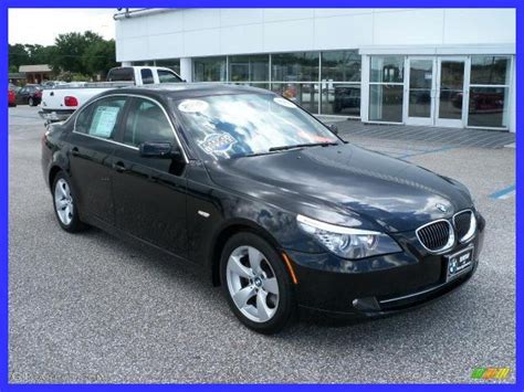 2008 Jet Black BMW 5 Series 528i Sedan #32178102 | GTCarLot.com - Car Color Galleries