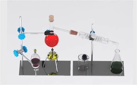 ArtStation - Chemistry Laboratory Glassware (Condenser) | Resources