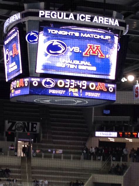 Pegula Ice Arena - Penn State - 2014 - 1st season in Big Ten hockey ...