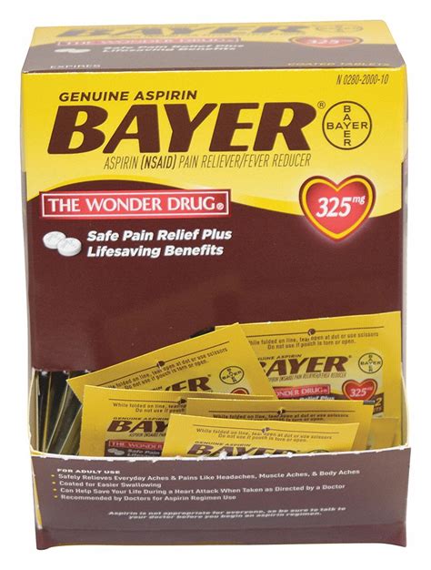 BAYER, Bayer Pain Relief - 33JW80|12408 - Grainger