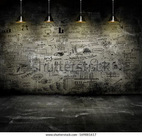 Business Strategy On Wall Lamp Stock Photo 169881617 | Shutterstock ...